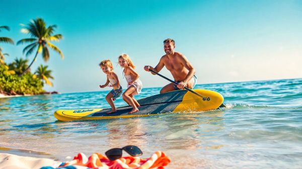 Familienabenteuer: Aufblasbare SUPs für kinderfreundliche Touren